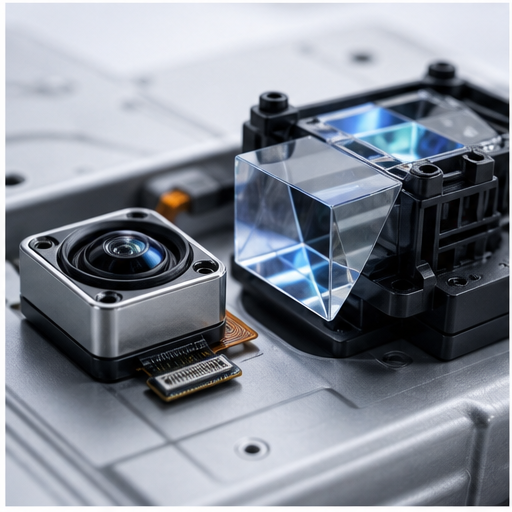 Camera and LiDAR optical modules